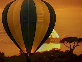 masai mara hot air balloon safari