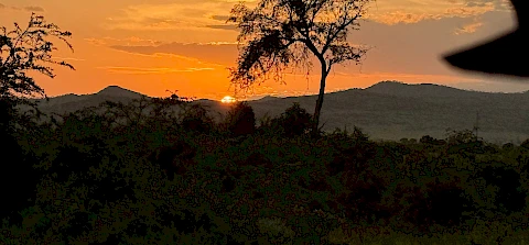 uganda sunset